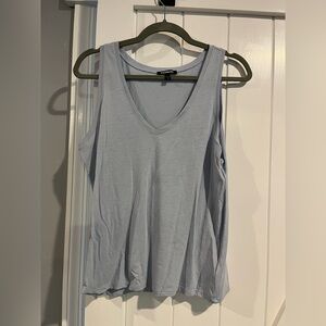 Express V neck tunic tank top
